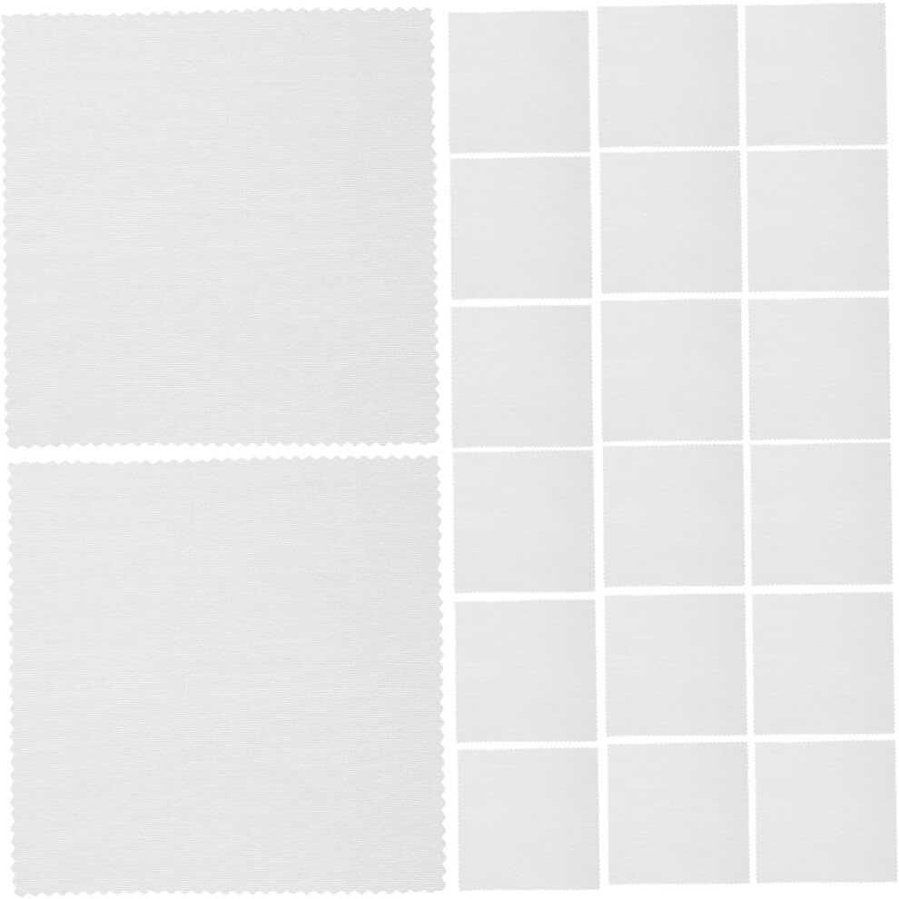 Hkhbjs 100Pcs Individually Wrapped Microfiber Eyeglass Cleaning Cloth For Eyewear Lenses Jewelry