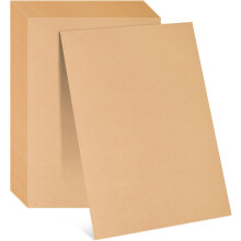 Kraftpapier, 100 Blatt, A4, 150 g/m², strapazierfähiges braunes Papier