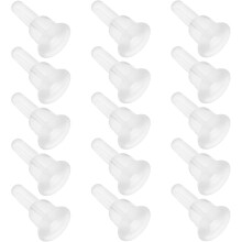 150 stuks siliconen oorbelstoppers/sluitingen voor het veilig vastzetten van oorbelhaakjes voor het maken van sieraden.