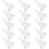 150pcs Silicone Earring Backs Stopper Secure Backings for Earring Studs Hooks Jewelry Making 1