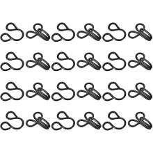 Kit de costura de 100 ganchos invisibles para cuellos de ropa y pantalones.