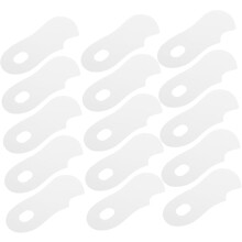 100 Stück Kartonformen für Socken, Socken-Einzelhandelsverpackungskarten, Slip-Design-Kartonorganizer, weiße Einlagen