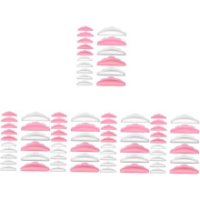 100 Paar wiederverwendbare Silikon-Wimpernpads für Wimpernlifting-Werkzeuge und Wimpernzangen-Sets für das Wimpernlifting zu Hause