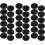 100pcs Black Round 2-Hole Buttons for Sewing and Craft DIY Projects 1
