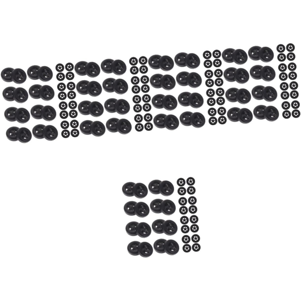 Hkhbjs Black 100Pairs Skid Eyeglass Temple Tips Glasses Grips For Comfortable Fit Eyeglass Ear Hooks