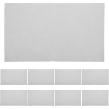 100 Blatt handgeschöpftes Bambuszellstoffpapier, ultradünnes, durchscheinendes Transparentpapier