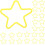 50 elastici magici a forma di stella 1