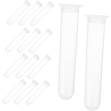Tubes à centrifuger de laboratoire à fond rond en plastique, 20 ml, lot de 100.