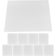 10 Stück PVC-3D-Stift-Zeichenmatten 20 x 18 cm Schablonen für 3D-Stift-Kunstbedarf und Bastelzeichnungen
