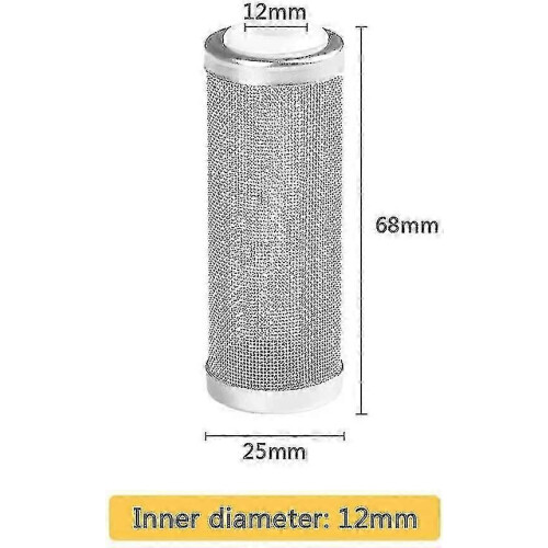 12 mm Edelstahl-Einlassschutzgitter für Aquarienfilter 1
