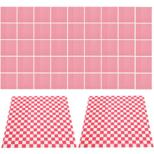 100 Stück Burger-Verpackungsblätter, Papiereinlagen für Lebensmittelkörbe, 9,5 x 9,5 Zoll, lebensmittelechtes Papier, fettabweisend
