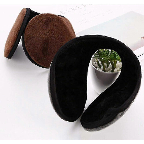 Winter Earmuffs for Men, Plush Ear Muffs for Warmth 2