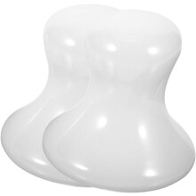 24 stk. Gua Sha massasjeskrapeverktøy for ansikt og kropp, jademassasjebrett, soppformet for hjemmespa-avslapning