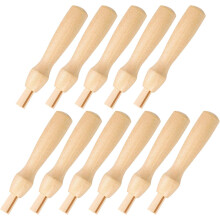 11-teiliges Set aus Filznadeln mit Holzgriffen für Filzwerkzeuge und Trockenfilzzubehör