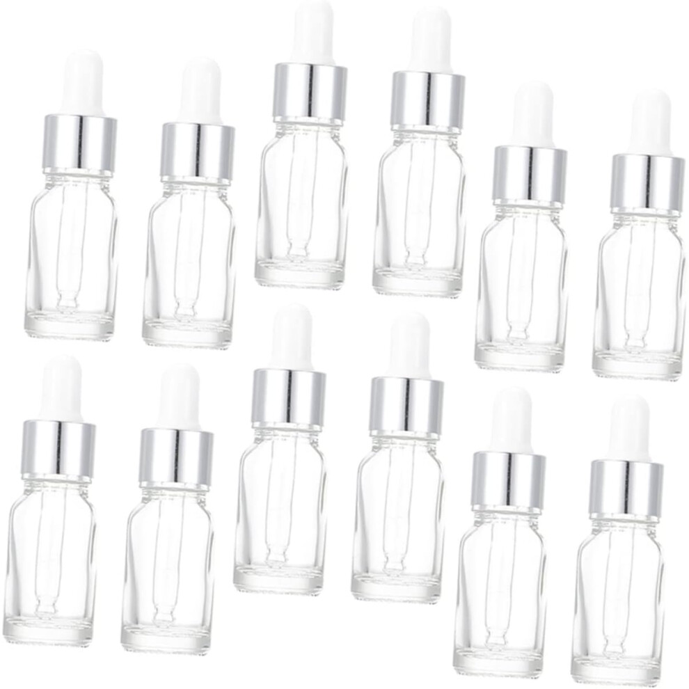 Hkhbjs Glass Essential Oil Dropper Bottles 12Pcs 15Ml Sub Bottles