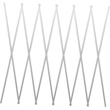 12 Stück Edelstahl-Blockierstifte, Häkelstäbe, Strickzubehör, Metallklammern