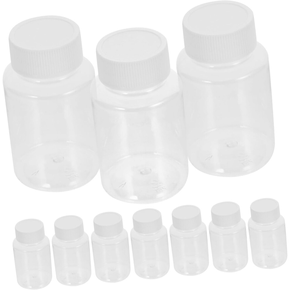 Hkhbjs 12Pcs Travel Bottle Set 100Ml Refillable Small Bottles Made Of Pet And Pp