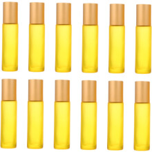 garrafa rolo 12pcs garrafas vazias óleo de perfume óleo essencial rolo bola recarregável