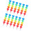 12pcs Heart Shaped Plastic Pencils Cute Non-sharpening Pencils 1