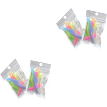 12 Paar Wimpernverlängerungs-Dichtungen in Regenbogenfarben aus Silikonmaterial