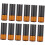 12pcs Refillable Roller Bottles Amber Vials with Stainless Steel Leakproof Design 1