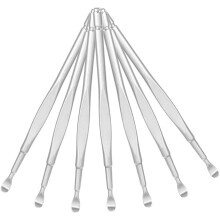 12-teiliges Ohrlöffel-Set aus Edelstahl zur Ohrenschmalzentfernung, 8,5 cm lange, robuste Ohrreiniger-Stäbe