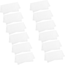 12 stuks klassieke herenzakdoeken van katoen met strepen en ruitjespatroon, kleine zakdoekjes voor feestjes, kantoor en dagelijks gebruik.