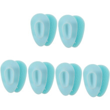 12 cepillos exfoliantes faciales de silicona para limpieza facial, ideales para hombres y mujeres.