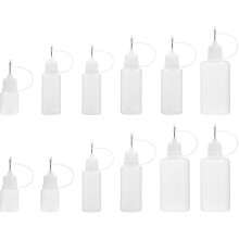 Nachfüllbare Spritzenspenderflaschen, 12er-Set (5 ml, 10 ml, 20 ml, 50 ml)