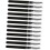 12pcs Silicone Eyelash Brush Set Portable Soft Lash Comb Makeup Tool 1