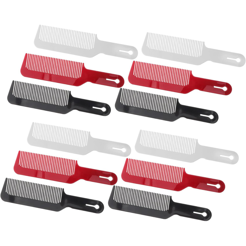 Hkhbjs Unisex 12Pcs Professional Barber Comb Hair Styling Comb For Men Women Detangling