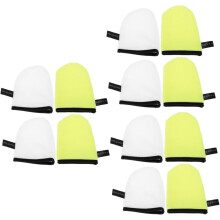12 Stück Gesichtsreinigungshandschuhe für Damen, Make-up-Entferner-Handschuhe, Peeling-Gesichtstücher