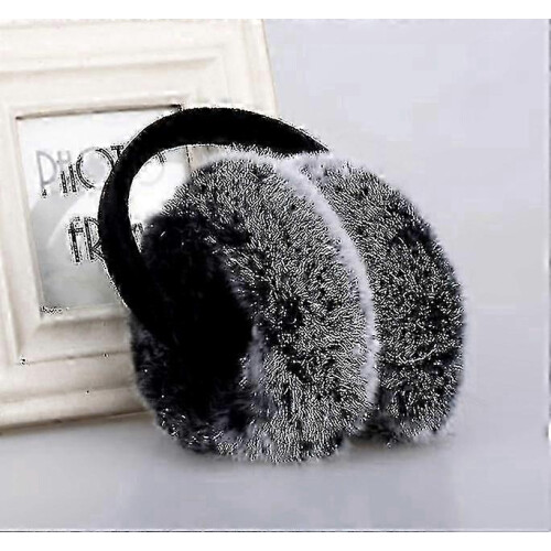 Rabbit Hair Earmuff For Winter, Soft And Warm,foldable And Easy Carry 1