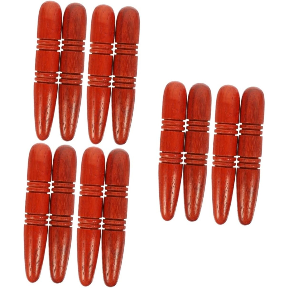 Hkhbjs 12Pcs Wood Acupoint Massagers For Foot Massage Portable Massage Tools