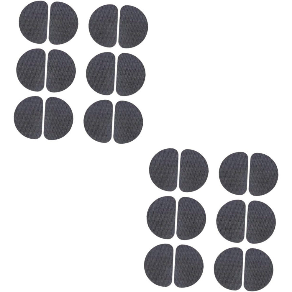 Hkhbjs 12Pairs Wear-Resistant Rubber Sole Pads Protective Non-Slip Sole Stickers For High Heels Shoes For Daily Use