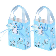 12 Stück Geschenktüten aus Papier mit Cartoon-Muster, ungiftige, geruchslose Süßigkeiten für Jungen und Mädchen als Geburtstagsgeschenk