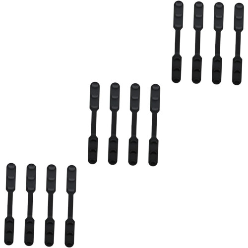 Lot de 12 boucles d'extension pour sangles réglables, accessoires pratiques