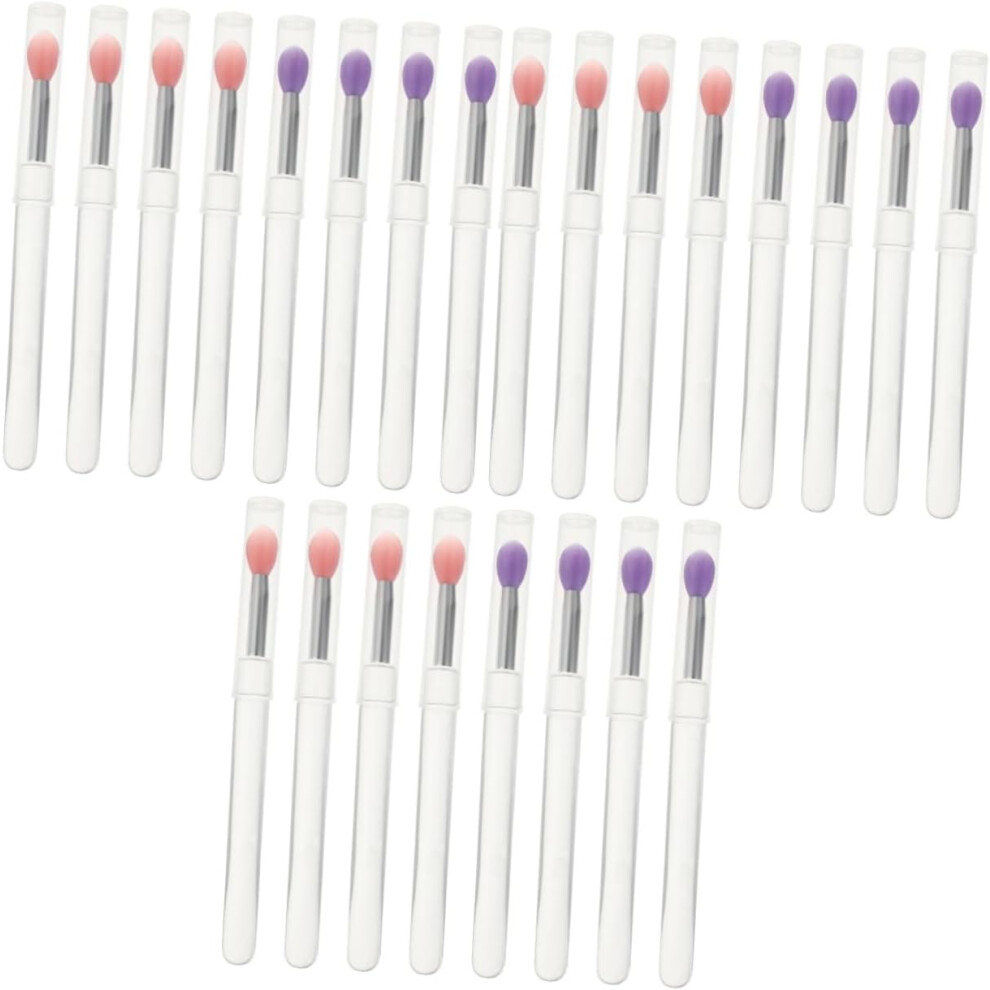 Hkhbjs 24Pcs Eyeshadow Applicators Eyeshadow Brush And Lip Brush For Eye Makeup For Applying And Lipstick