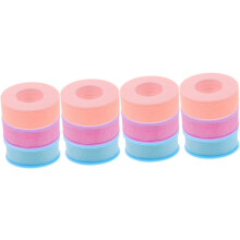 12 Rollen Silikongel-Wimpernverlängerungsklebeband, selbstklebend, für Damen, zuschneidbar