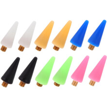 12 buc vârfuri de ceară pentru unghii, înlocuire pentru stiloul Dotting, multicolor