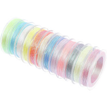 Luminous Sewing Thread Multi-Function Embroidery Thread 3-Strand 12 Colors DIY Polyester Floss