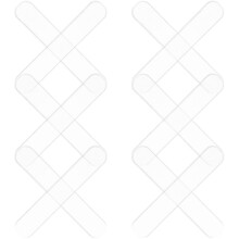 12 Stück Silikon-Türstopper 6 x 1 cm, Antikollisionspuffer für leises Schließen von Schränken