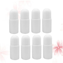 12pcs garrafas plásticas Rollerball para óleos essenciais garrafas vazias de rolo recarregáveis