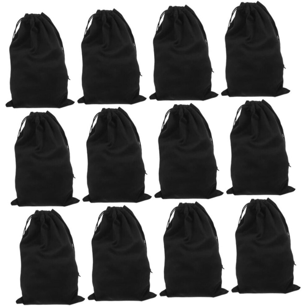 Hkhbjs 12Pcs Ski Goggle Drawstring Bag Soft Microfiber Pouch For Goggle Carrying Pouch For Outdoor Skiing Activities
