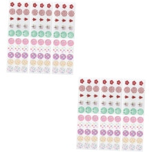 12 vellen geurende stickers voor maskers, diffuserstickers, geurende maskeraccessoires, etherische oliën