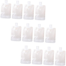 12 wiederbefüllbare Lotionbeutel, Reise-Shampoo-Halter, platzsparende Lotionbeutel