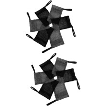 12 bolsitas para jabón en barra, bolsas de almacenamiento de jabón, fácil formación de espuma para rostro, manos y cuerpo.