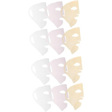 12 fundas de silicona reutilizables para mascarillas faciales.
