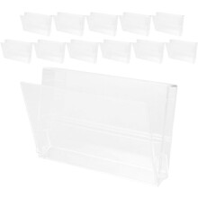 12 stuks draagbare cassette-organizers, multifunctionele plastic opbergdoos voor cassettebandjes