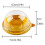 100 pezzi Scatole per mini cupcake in plastica trasparente, rotonde, per cupcake, mooncake, dessert, biscotti e muffin 3